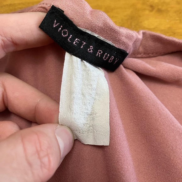 Violet & Ruby Pink Maternity T Shirt Womens Size XL I Only Make Miracles - Picture 2 of 3